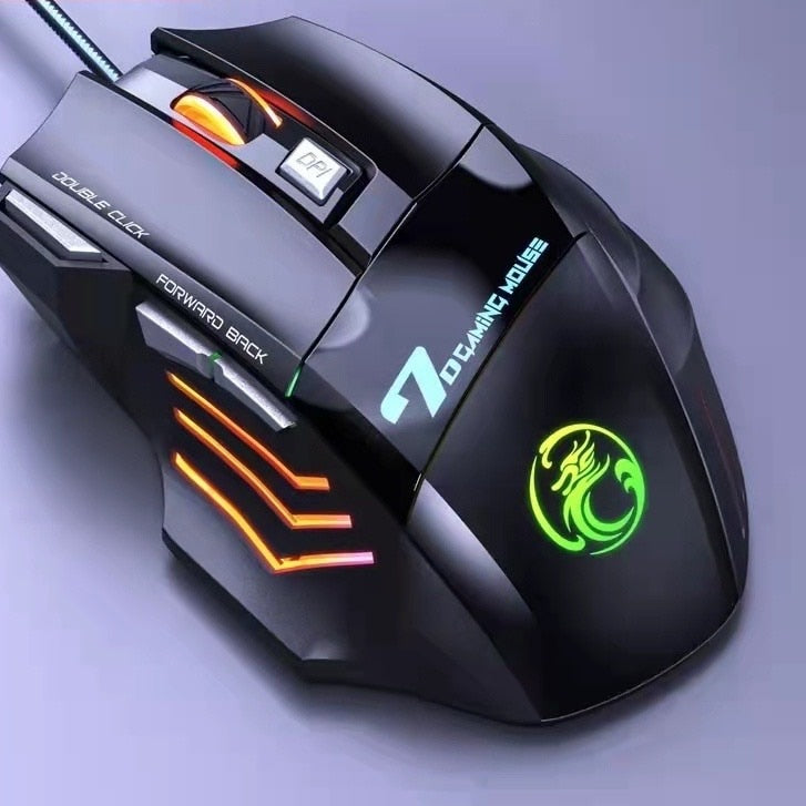 Mouse Gamer Laser X7 3200dpi Original USB